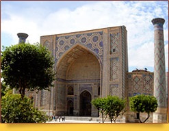 Piața Registan din Samarkand