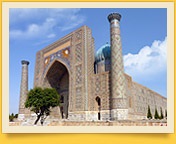 Piața Registan din Samarkand