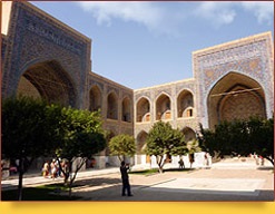 Piața Registan din Samarkand