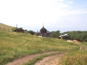 Ortodox templomok a város Frolovo