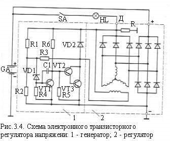 Principiul regulatorului de tensiune - stadopedia