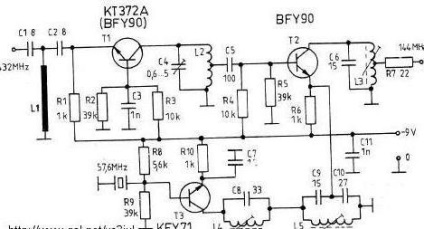 Descrierea simplă a circuitului radio