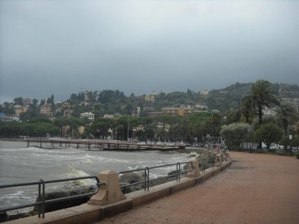 Povestea călătoriei în Italia raportează despre călătoria spre Rapallo