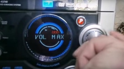Repararea controlului volumului la centrul de muzică samsung max (kj