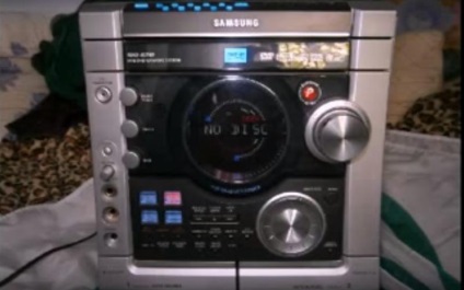 Repararea controlului volumului la centrul de muzică samsung max (kj