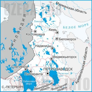 Pescuitul în Republica Karelia și în Petrozavodsk