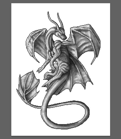 Desenați un dragon în Photoshop