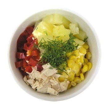 Saláta „Gourmet”