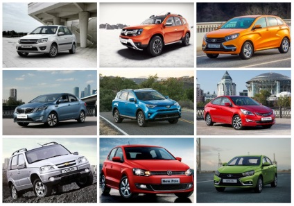 Cele mai vândute mașini din Rusia