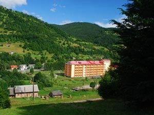 Tăvi de munte sanatoriu în satul kvas