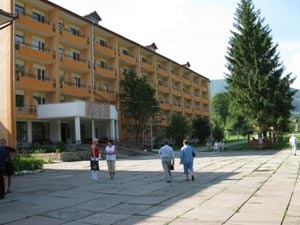 Tăvi de munte sanatoriu în satul kvas