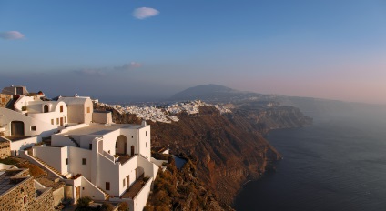 Santorini în noiembrie - sub puterea sa