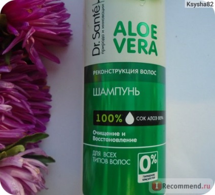 Șampon aloe vera de reconstrucție a părului - 