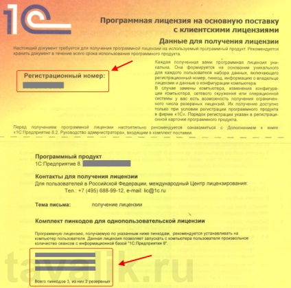 Sistemul de licențiere a software-ului «cu întreprinderea» 8