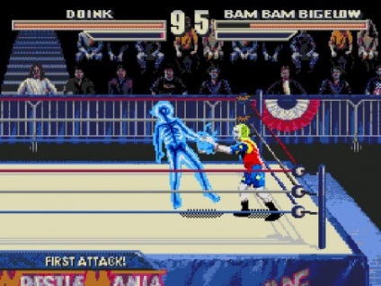 Letöltés ingyenes játék birkózás WWF Wrestlemania arcade, Sega emulátor (SEGA GENESIS, Mega Drive 2