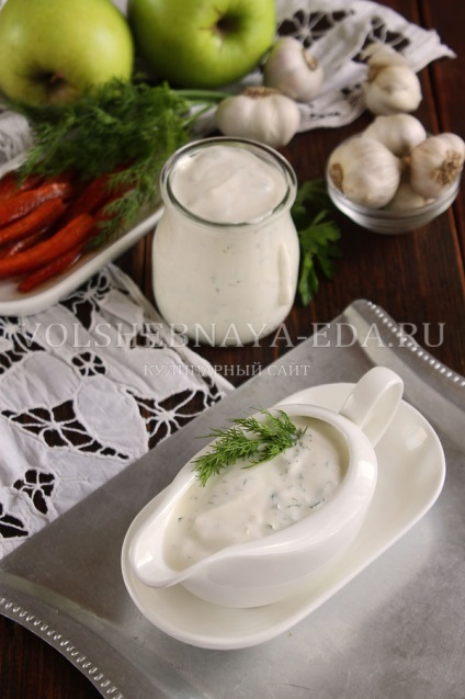 Ranch öntettel recept magic (mártás) Ranch öntettel recept, magic