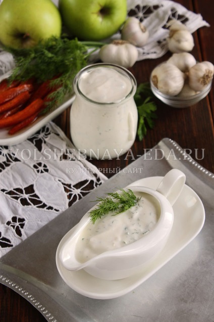 Ranch dressing rețetă, magie