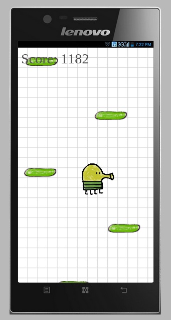 Crearea unui joc de salt pentru doodle pentru Android în intel xdk în 2 ore pe javascript de la zero