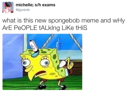 SpongeBob teases (spongebob cu cioc), memepedia