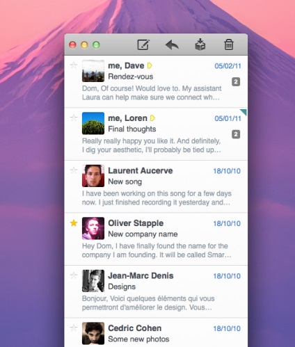 Sparrow - un client de mail care este convenabil de utilizat