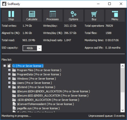 Ssdready програма, която ви помага да се знае - колко ще живея SSD диск