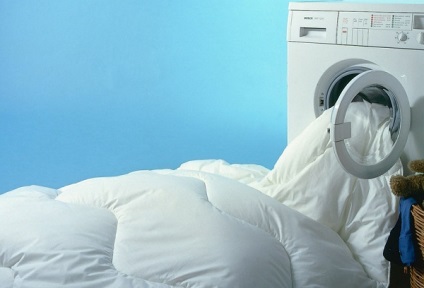 Spălați dușeta într-o mașină de spălat - puteți sau nu puteți