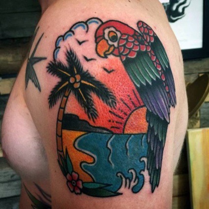 Parrot Tattoo