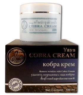 Crema de față creată pe bază de venin de șarpe de la yaya cobra 100 ml