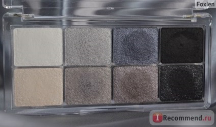 Eyeshadows esența totul despre 04 gri - «cer furtuna (fotografie, svatchi, descriere detaliată și 4