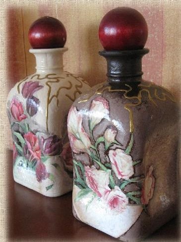 Terra decoupage clasa master - decoupage - lucrare de lucru