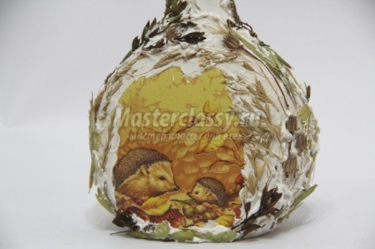 Terra decoupage clasa master - decoupage - lucrare de lucru