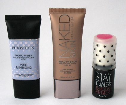 Testarea bazelor pentru dezintegrarea urbană de make-up, beneficiu, smashbox