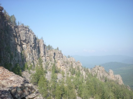 Localurile turistice din Bashkortostan - Aigir și stâncile de pe creasta karatașului