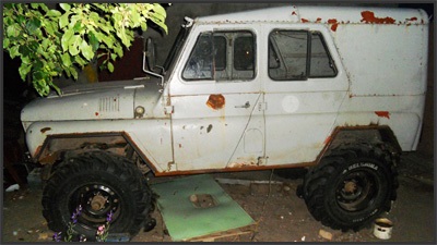 Tuning UAZ-469 projekt №2 - katona