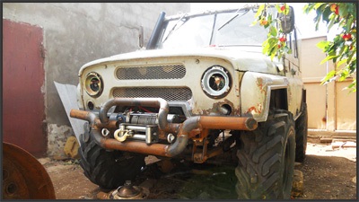 Tuning UAZ-469 projekt №2 - katona