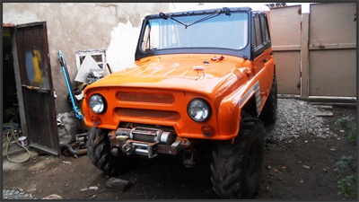 Tuning UAZ-469 projekt №2 - katona