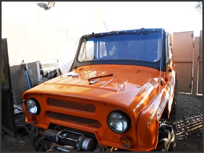 Tuning UAZ-469 projekt №2 - katona