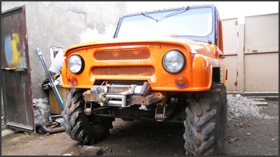 Tuning UAZ-469 projekt №2 - katona