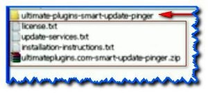 Instalarea plug-in-ului smart update pinger, promovarea site-ului