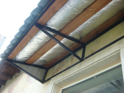 Izolație de acoperiș din acoperișuri ondulate și acoperișuri plate