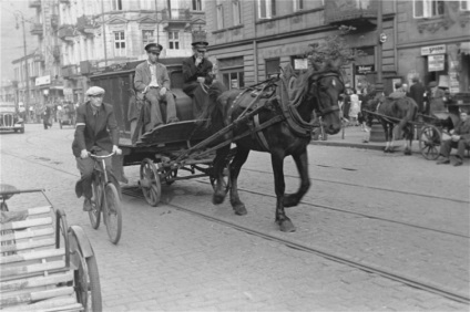 A borzalmakat, a varsói gettó tiltott képek Villa George umkra