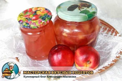 Jam нектарини проста рецепта за зимата