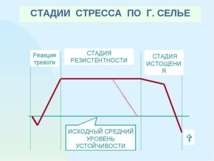 Tipuri de stres și stadiul de dezvoltare a caracteristicilor specifice ale fiecărei faze, simptome și tratament