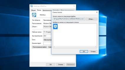Windows Defender -, hogy hozzon létre egy parancsikont gyorskereső