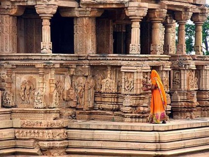 Khajuraho templomok Indiában fotó, történelem, építészeti elemek