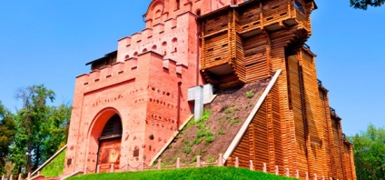 Golden Gate в Киев - древната главния вход на града, историята и снимката - планета на хотели