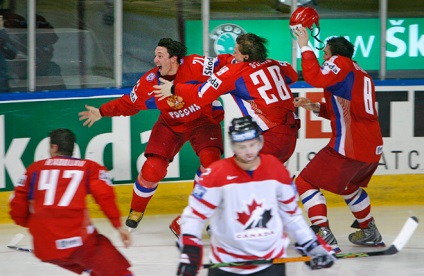 15 évvel később, mint a megváltozott formája az orosz nemzeti csapat a World Cup of Hockey