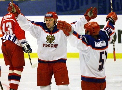 15 évvel később, mint a megváltozott formája az orosz nemzeti csapat a World Cup of Hockey