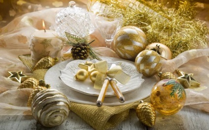 50 Idei decorative pentru masa de Anul Nou - târg de meșteșugari - manual, manual