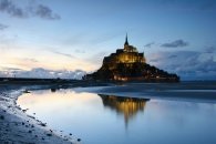 Abbey Mont-Saint-Michel, Franciaország